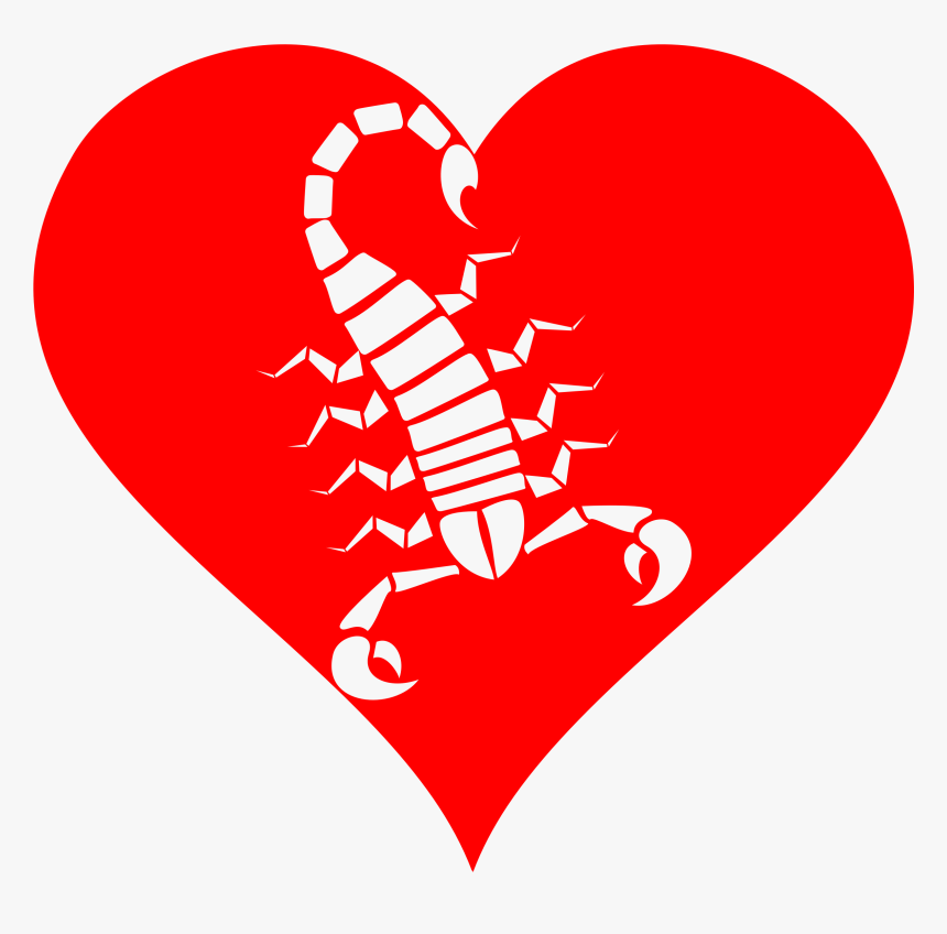 Heart Of Venom By @gdj, Tribal Scorpion Cut Out Of - Hearts With Venom Png, Transparent Png, Free Download