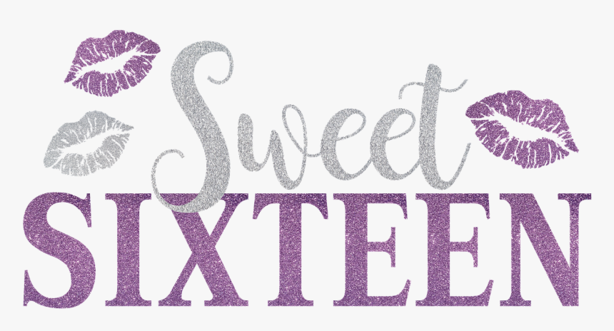 Sweet Sixteen Sweet-sixteen - Sweet Sixteen, HD Png Download, Free Download