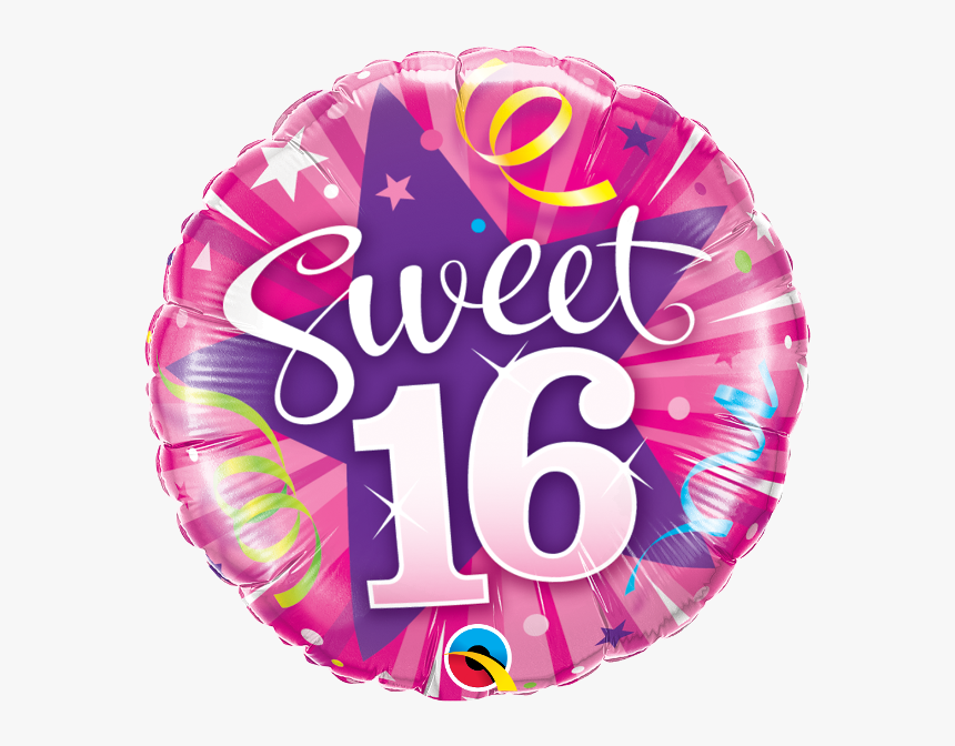 Hot Pink Sweet 16 Birthday Ba - Inflatable, HD Png Download, Free Download