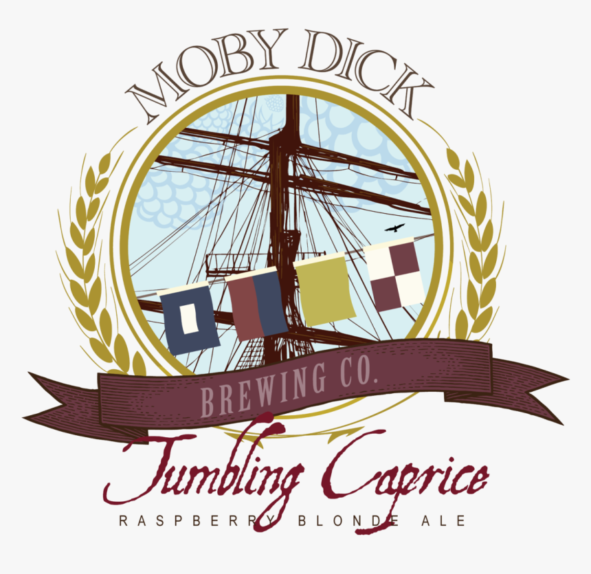 Tumbling Caprice Raspberry Blonde Ale - Moby Dick Brew Co, HD Png Download, Free Download