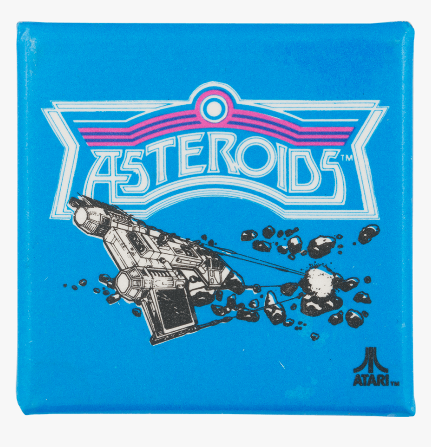 Atari Asteroids Entertainment Button Museum - Wallet, HD Png Download, Free Download