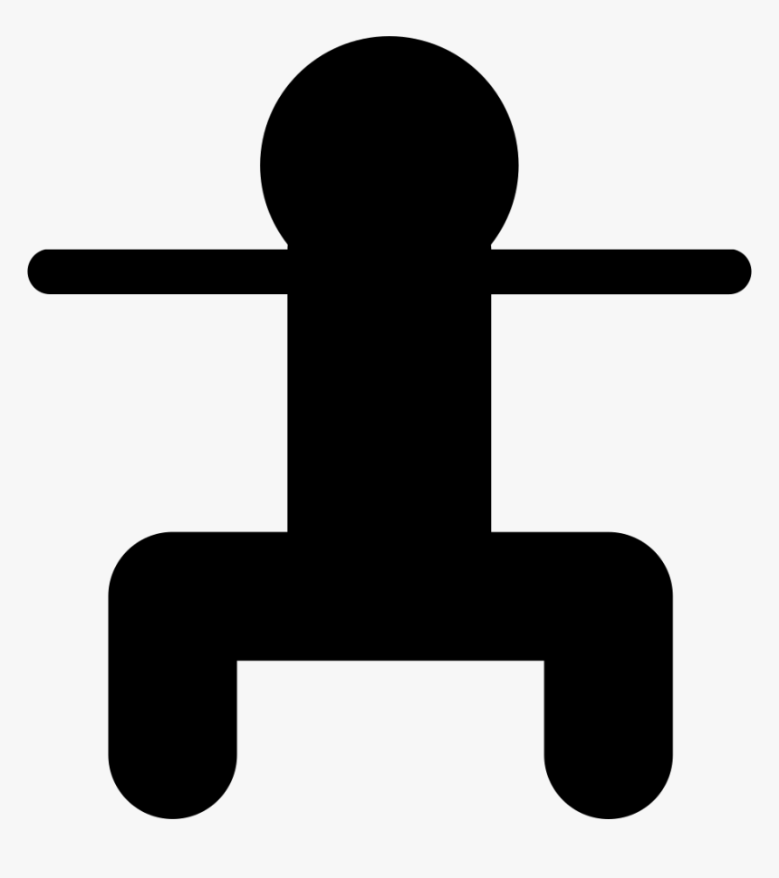 Human Figure In A Squatting Position - Iconos Cuclillas, HD Png Download, Free Download