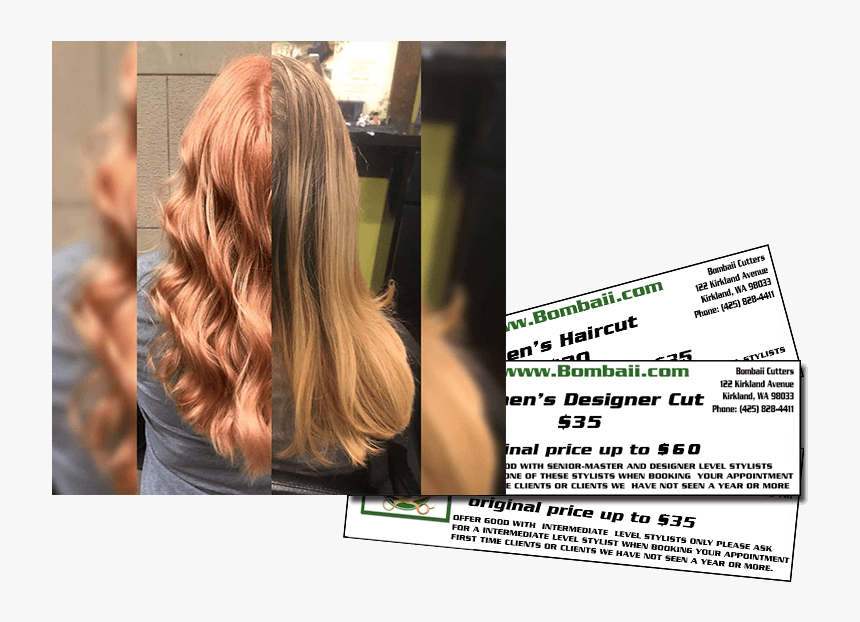 Hairdo Before And After - Blond, HD Png Download, Free Download