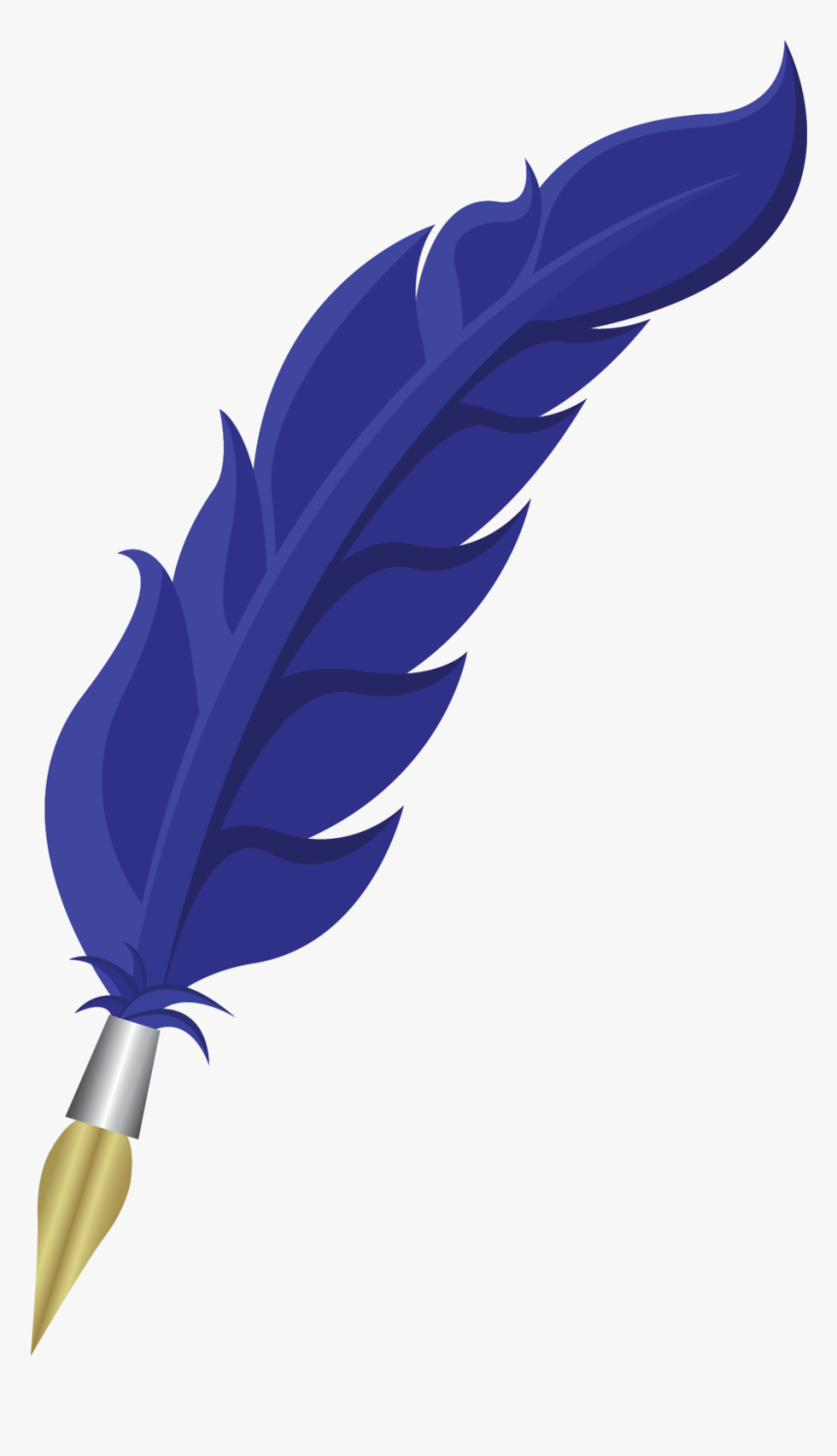 Feather Pen Hd Transparent, Colored Feather Feather Pen, Feather Clipart,  Colored Feathers, Feather Pens PNG Image For Free Download