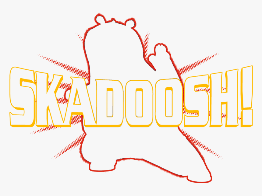 Kung Fu Panda Skadoosh T Shirt Logo, HD Png Download, Free Download