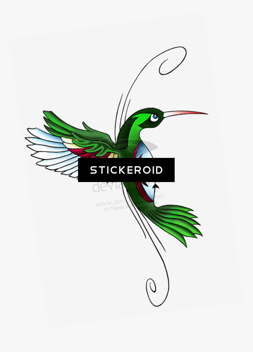 Hummingbird Tattoo Designs Clipart , Png Download - Hummingbird Tattoos, Transparent Png, Free Download
