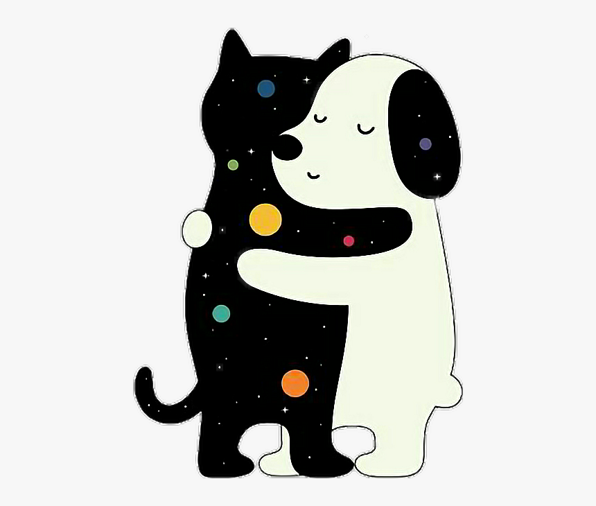 Tumblr Cat Png - Cat And Dog Png, Transparent Png, Free Download