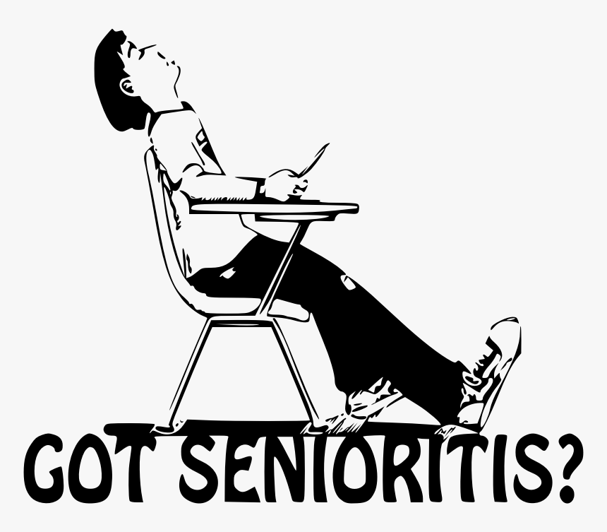 Senioritis - Senior Year Clip Art, HD Png Download, Free Download