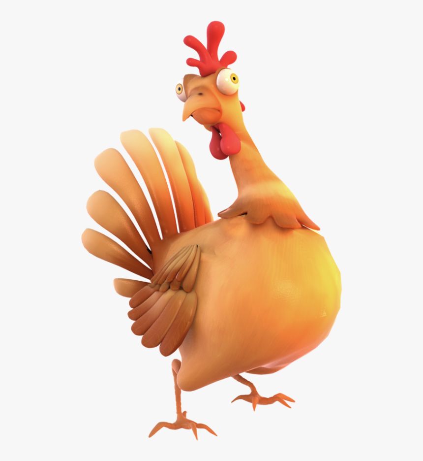 02 Character Hen Jack Thumbnail - Rooster, HD Png Download, Free Download