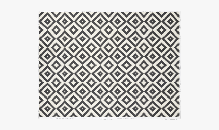 Aztec Diamond Pattern, Black Ivory, Graphic Print Blanket, - Rhodri ...