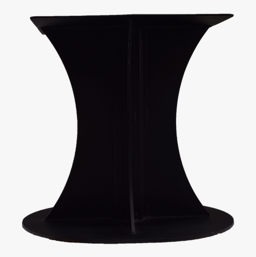 Textured Matte Black Powder Coat Finished Metal Table Base Pedestal Png Transparent Png Kindpng