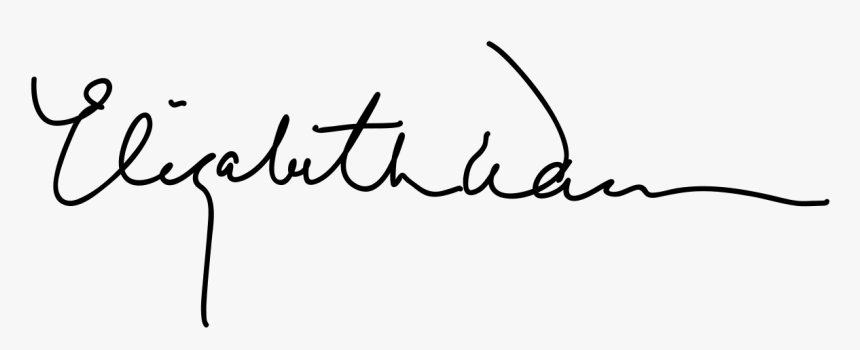 Elizabeth Warren Signature, HD Png Download, Free Download