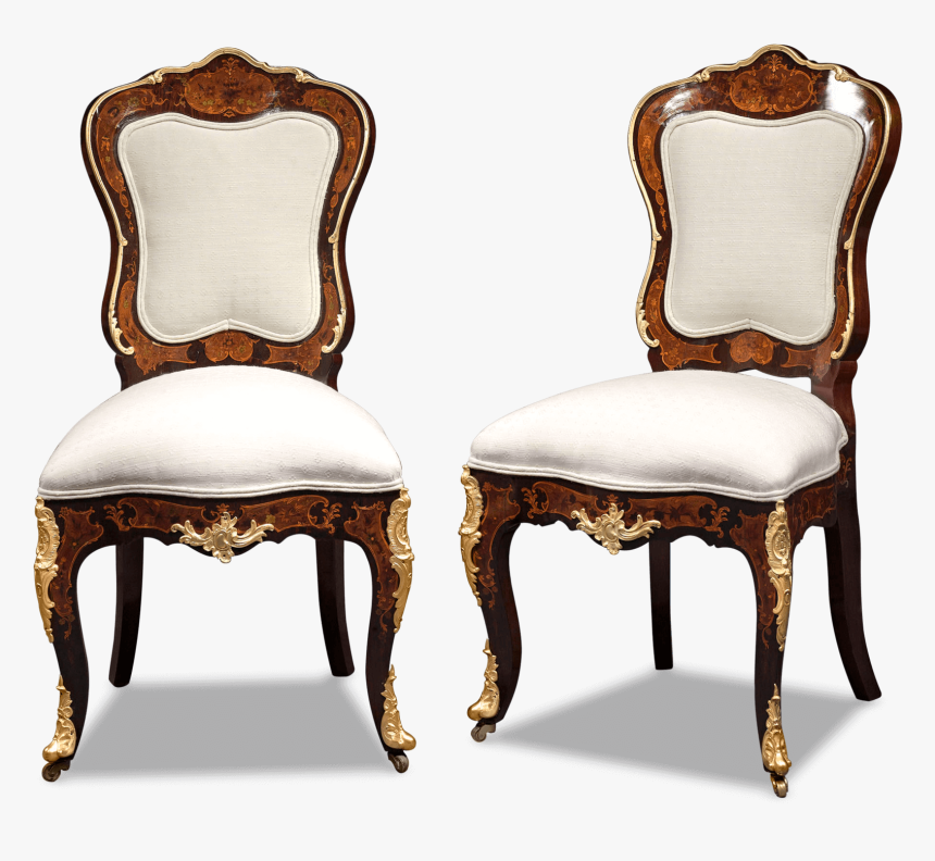 Louis Xv-style Side Chairs, HD Png Download, Free Download