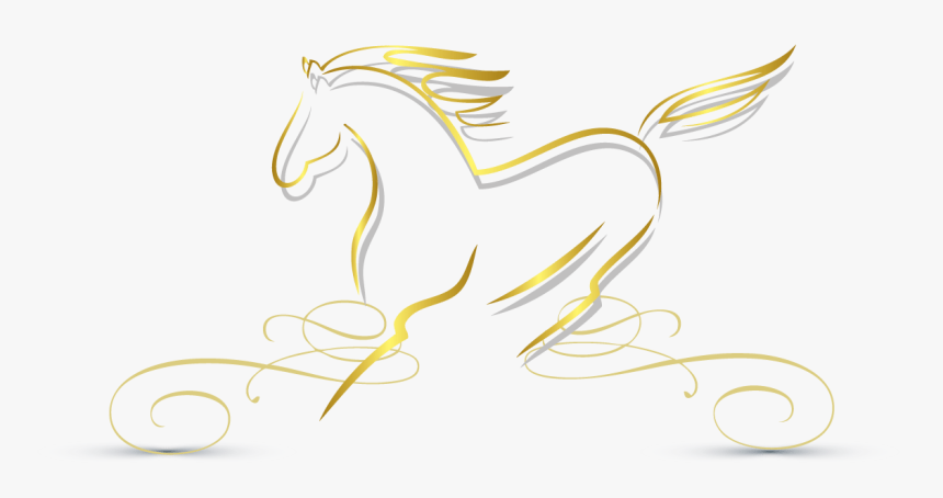 Transparent Animal Logo Png - Swirly Horse, Png Download, Free Download