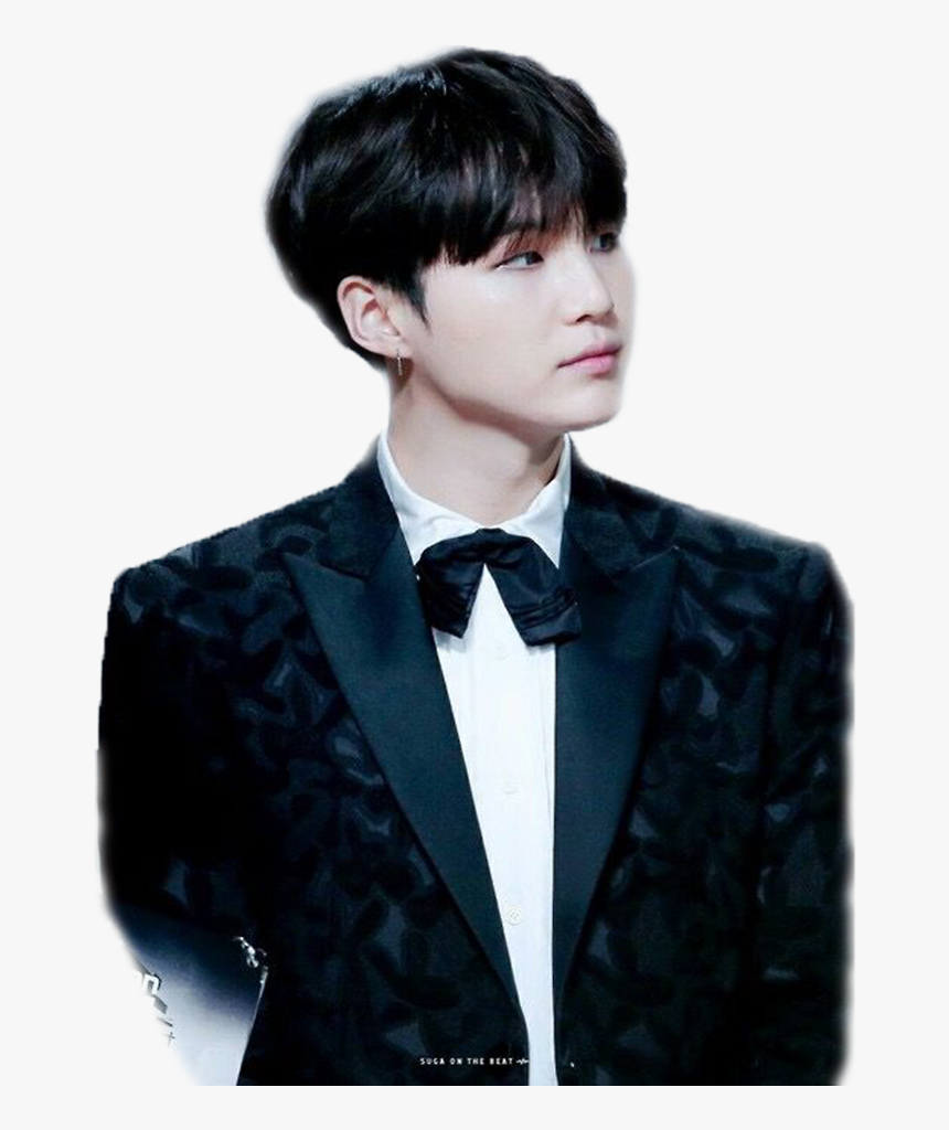 Yoongi / Png  - Bts Suga Bowtie, Transparent Png, Free Download