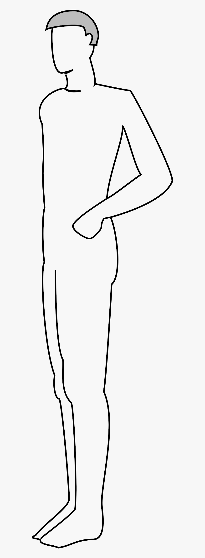 male body outline