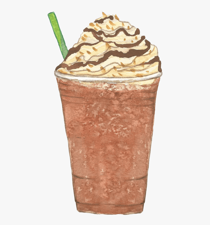 Bebidas En Acuarela - Milkshake, HD Png Download, Free Download