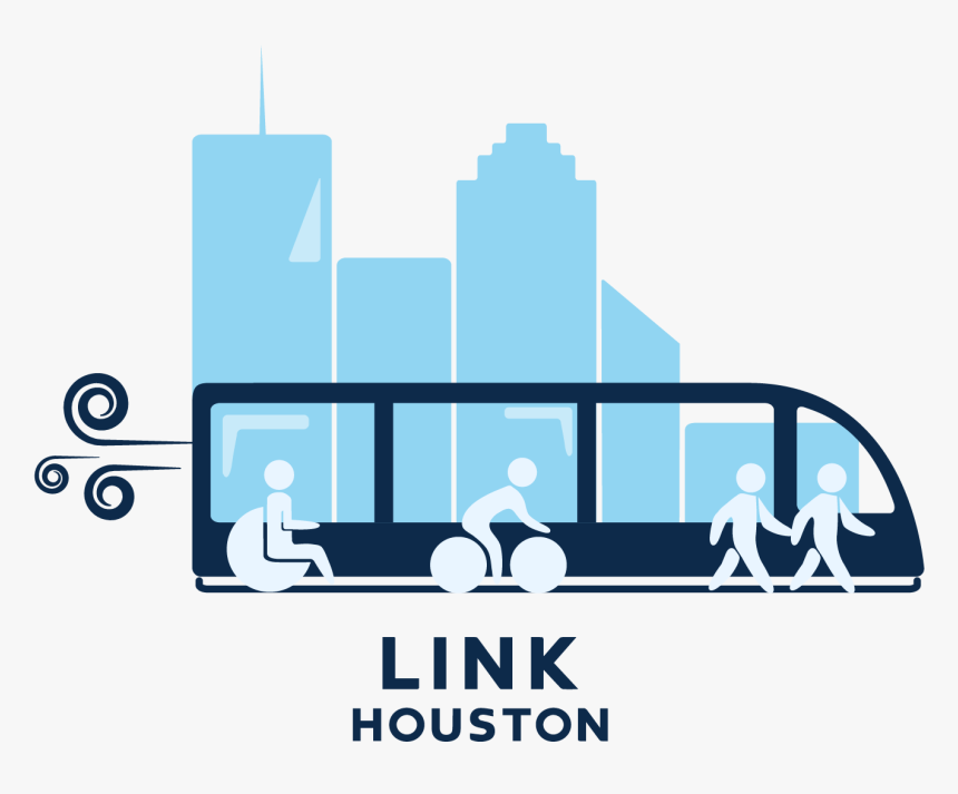 Link Houston Event Logo Featuring A City Background, - Graphic Design, HD Png Download, Free Download