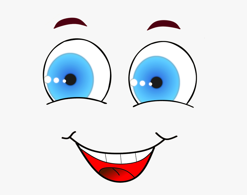 Smiley, Face, Laugh, Comic, Funny, Cheerful, Emotion, HD Png Download, Free Download