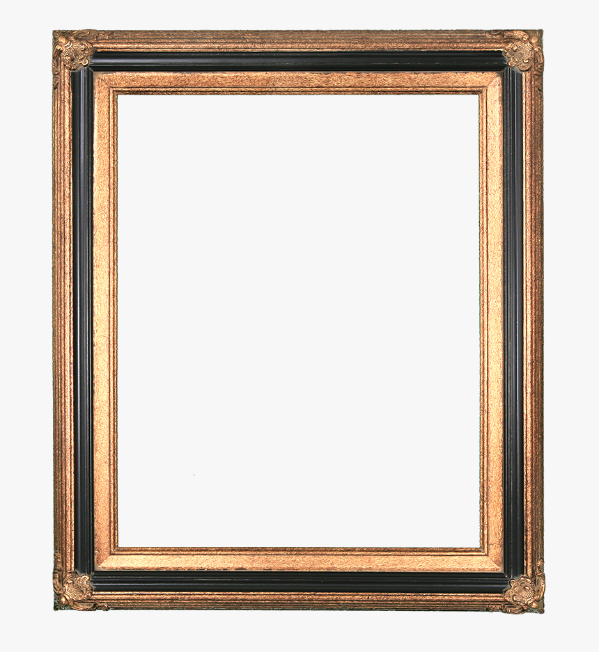 I Like This Simple Gold And Black Frame For Family - Classic Golden Frame Png, Transparent Png, Free Download