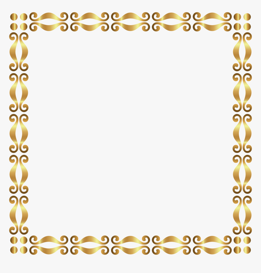 Gold Frames Hd Png, Transparent Png, Free Download