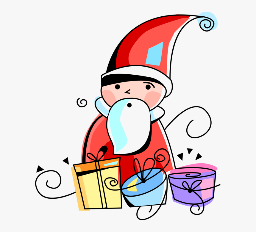 Vector Illustration Of Santa Claus, Saint Nicholas,, HD Png Download, Free Download