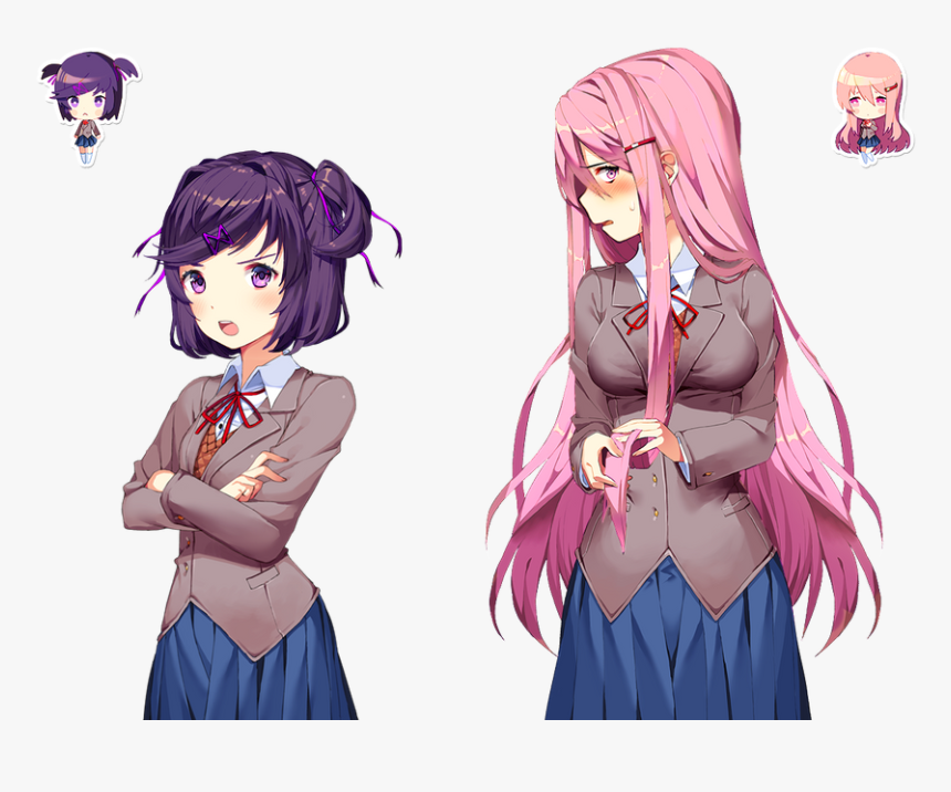 Ddlc Yuri And Natsuki Matching Icons 4572