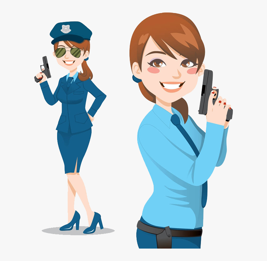 cute police clipart