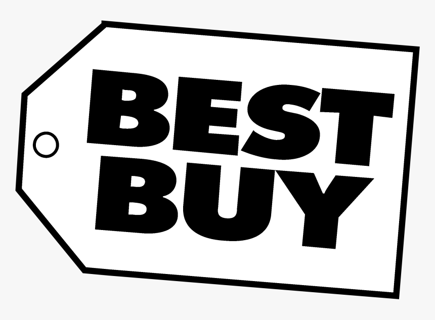 Best Buy Logo Png Transparent & Svg Vector - Best Buy Logo Black And White, Png Download, Free Download