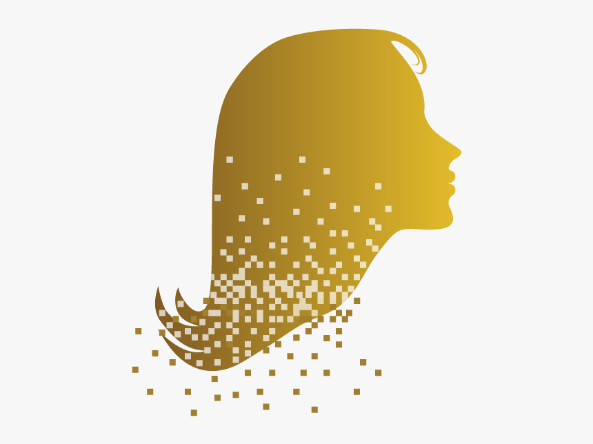 Digital Face Silhouette, HD Png Download, Free Download