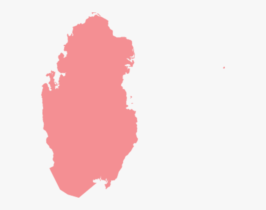 Qatar Map Png, Transparent Png, Free Download