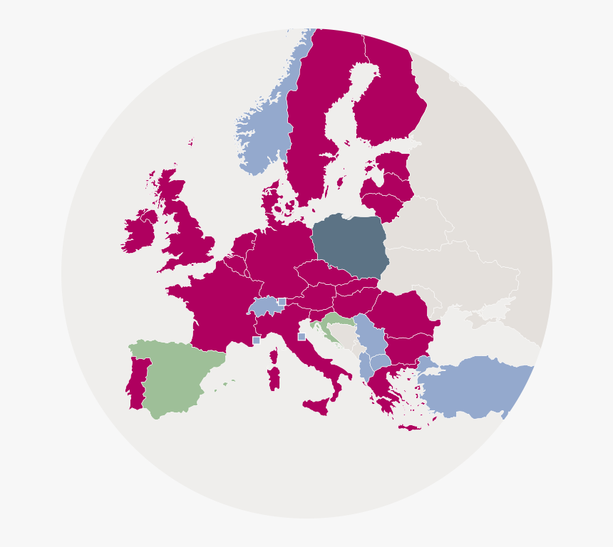 Up & Upc Interactive Map - Eu As One Country, HD Png Download, Free Download