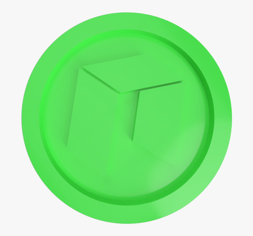 Neo Coin Png - Circle, Transparent Png, Free Download