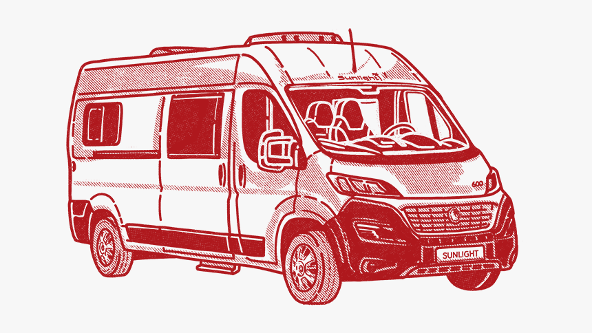 Motorhome Van Png, Transparent Png, Free Download