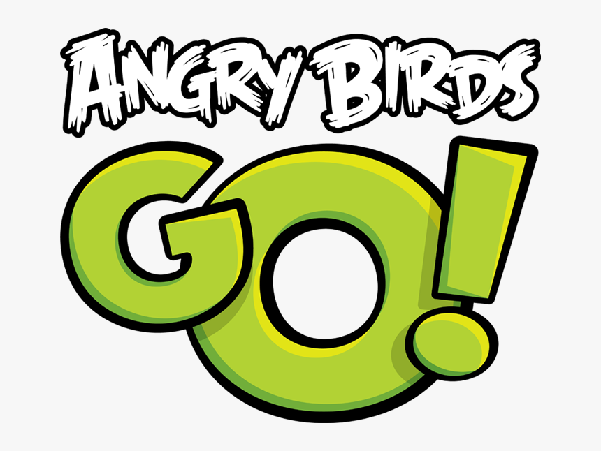 Go Png Clipart - Angry Birds Go Logo, Transparent Png, Free Download