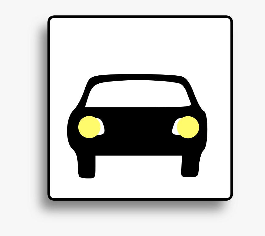 Car Icon For Use With Signs Or Buttons - Cartoon Driving Car Gifs, HD Png Download, Free Download