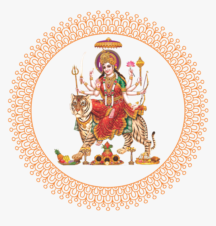 Jai Mata Di Png , Png Download - Shera Wali Mata Png, Transparent Png, Free Download