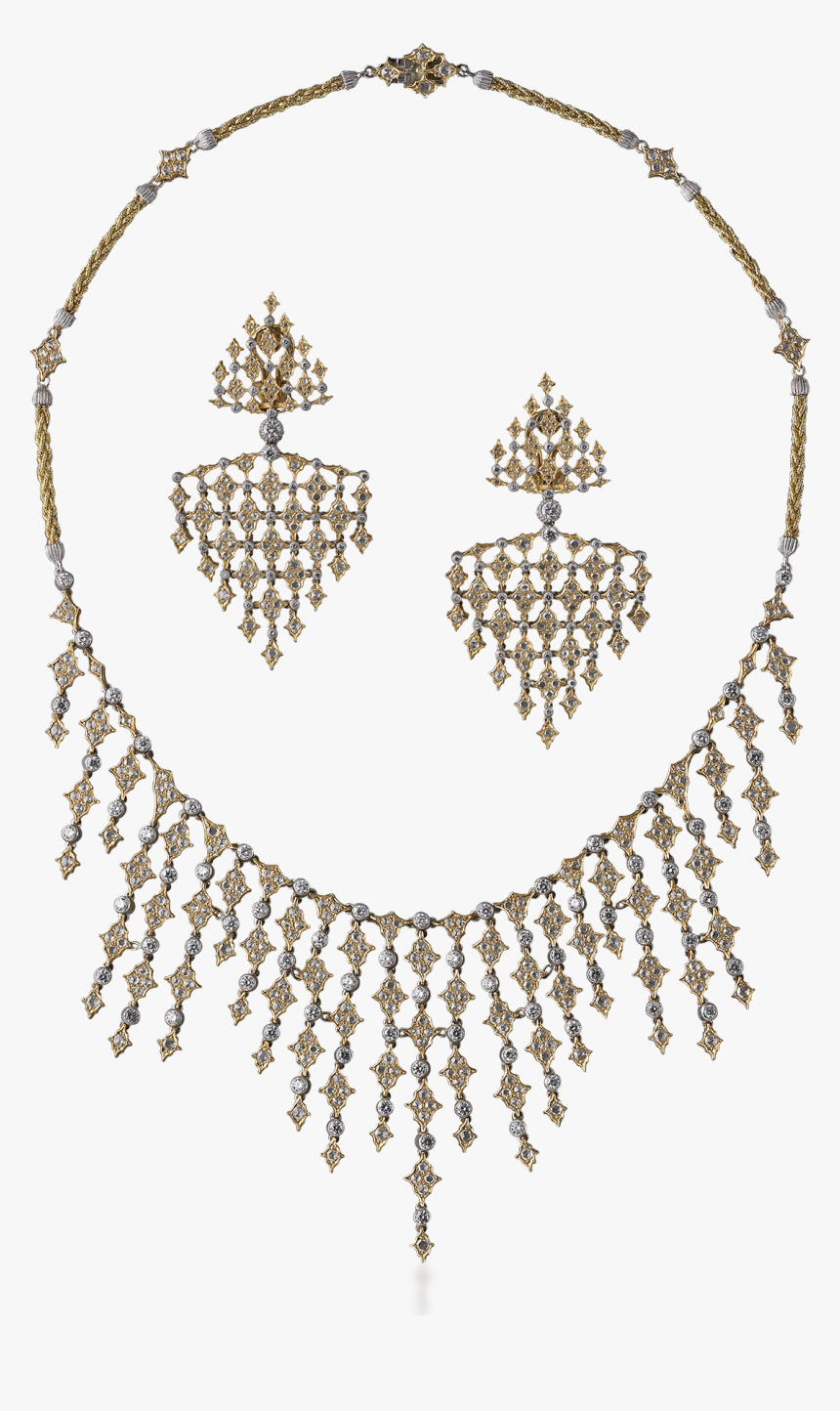 Necklace And Pendant Earrings Set - Necklace, HD Png Download, Free Download