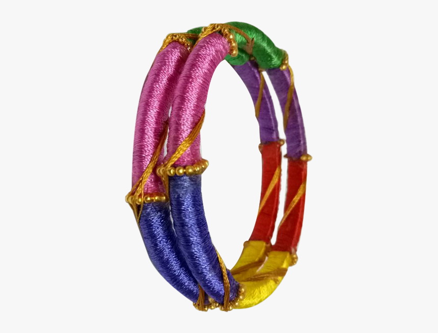 Multi Color Bangle - Colour Bangle Png, Transparent Png, Free Download