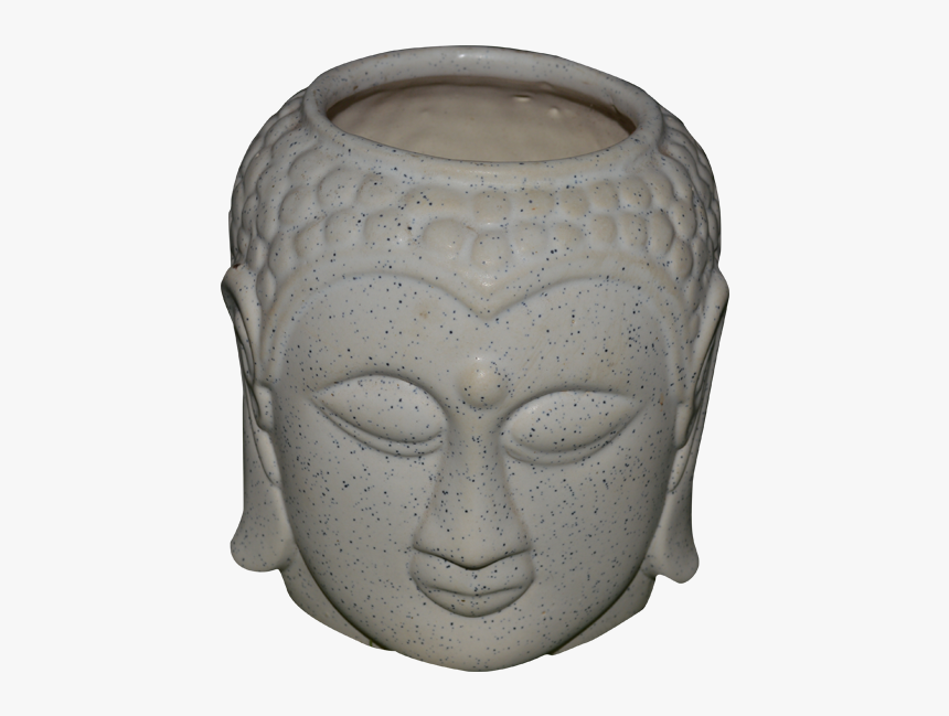 Ceramic Budha Shaped Pot- Fine Surface - Vase, HD Png Download, Free Download