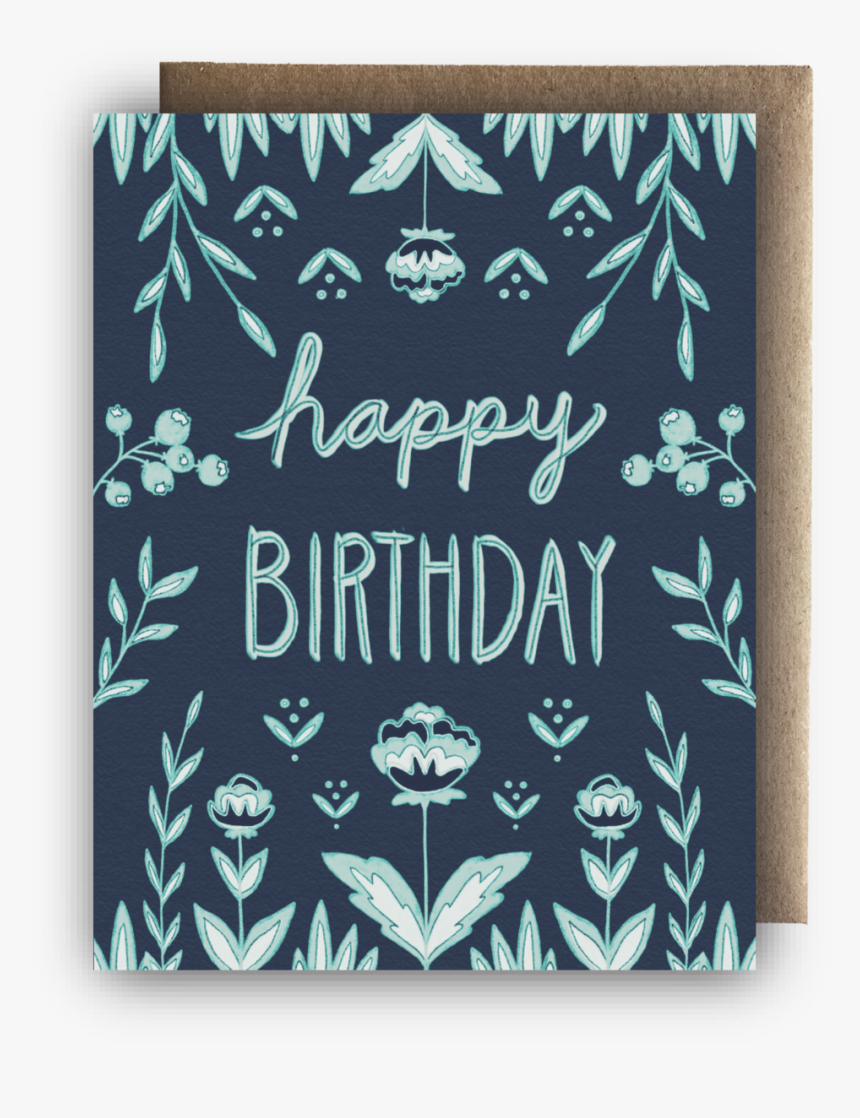 Happy Birthday Blue Display Photo - Construction Paper, HD Png Download, Free Download