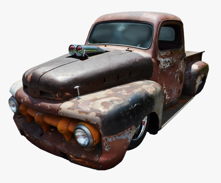 Old Pickup Truck Png, Transparent Png, Free Download