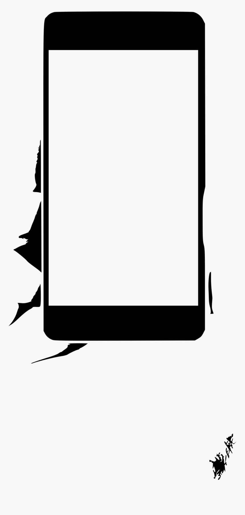 Mobile In Hand Clip Arts - Pixel Chat Bubble Png, Transparent Png, Free Download