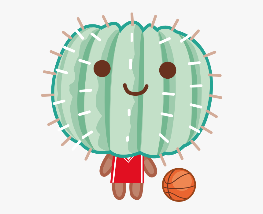 Text Your Friends These Cute Cactus With Tucson Spirit - Basketball, HD Png Download, Free Download