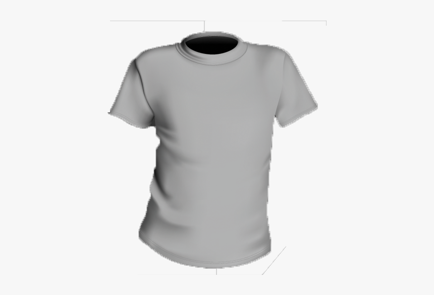 White T Shirt Template, HD Png Download, Free Download