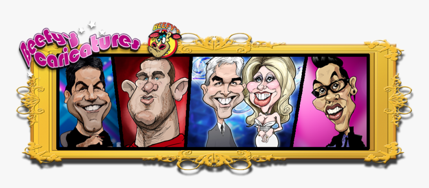 Beefy"s Caricatures - Caricature Of Simon Cowell, HD Png Download, Free Download