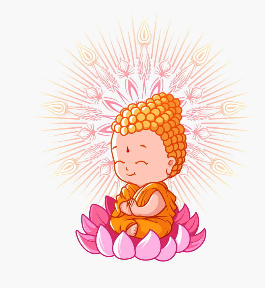 Free Buddhism Buddhas Birthday Cartoon Buddhist Image - หลัก ธรรม ทาง พระพุทธ ศาสนา, HD Png Download, Free Download