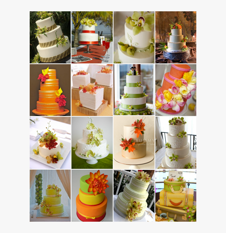 Tropical Wedding Cake Inspiration - Cake Decorating, HD Png Download, Free Download