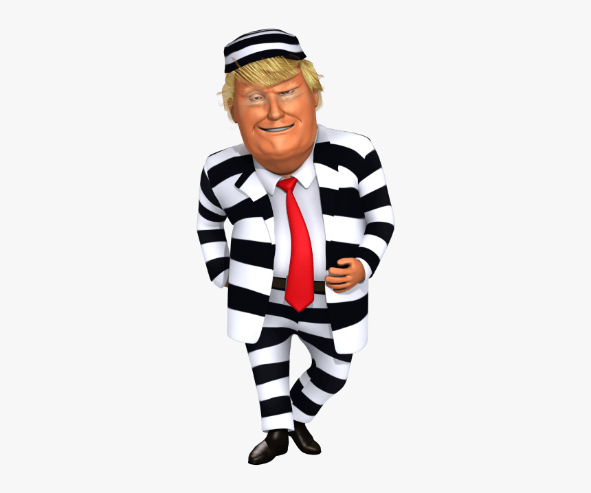 Trump Happy In Prison - Png Transparent Trump Caricature, Png Download, Free Download