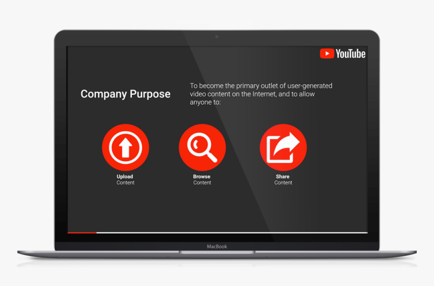 Youtube Pitch Deck Template 1 - Airbnb Pitch Deck Template, HD Png Download, Free Download